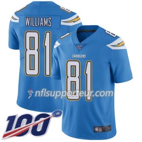 Maillot Homme Los Angeles Chargers Mike Williams 81 Nike Alternate 100th